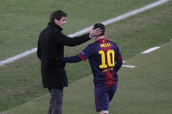 
	Mối quan hệ giữa Messi và Vilanova đang khá căng thẳng