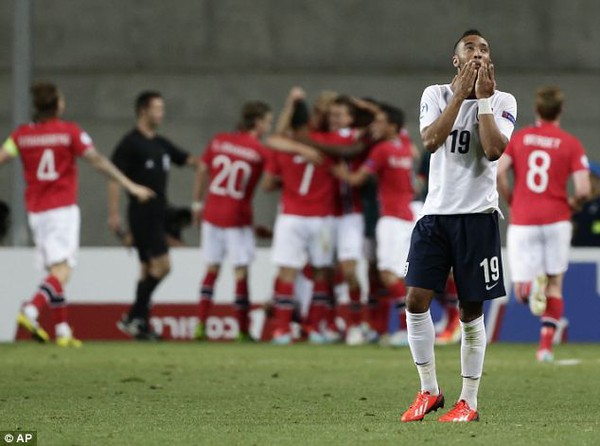 
	U21 Anh đã nhận thất bại muối mặt tại VCK U21 châu Âu