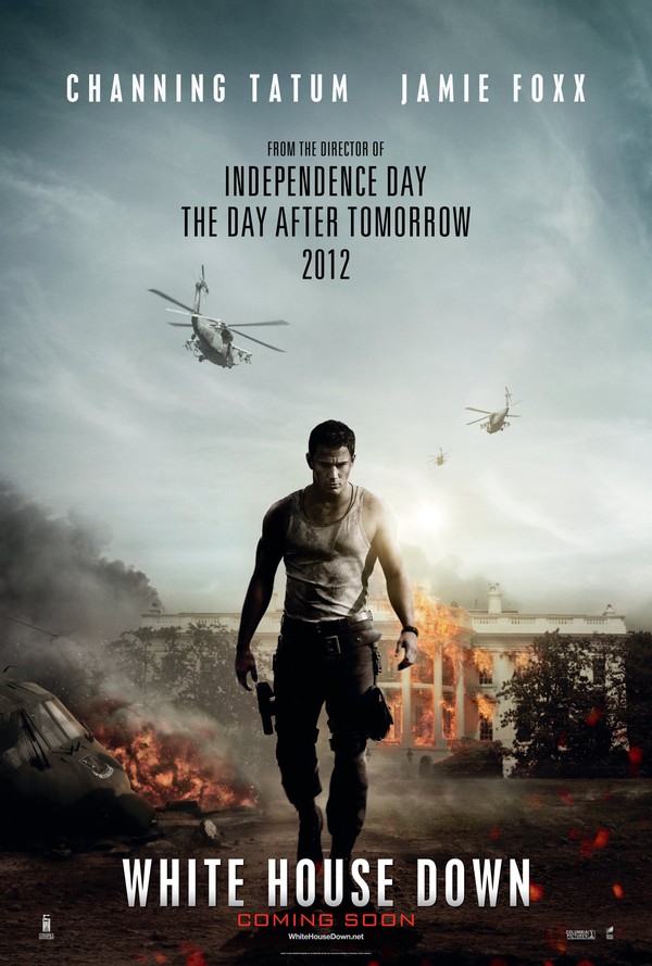 White House Down tung Poster ấn tượng