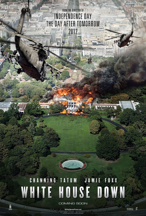 White House Down tung Poster ấn tượng