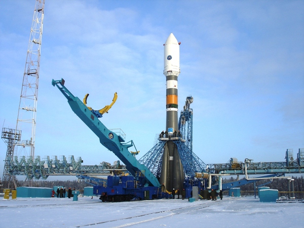 
	Tên lửa Soyuz-2.1b tại trung tâm vũ trụ Plesetsk.