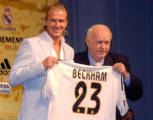 Mái tóc Beckham trên từng dấu mốc lịch sử