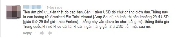 Choáng với đại gia Ả rập tung tiền "boa" tại phòng hát