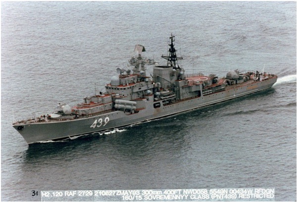 Sovremenny – ‘Gừng già’ của Hải quân Nga