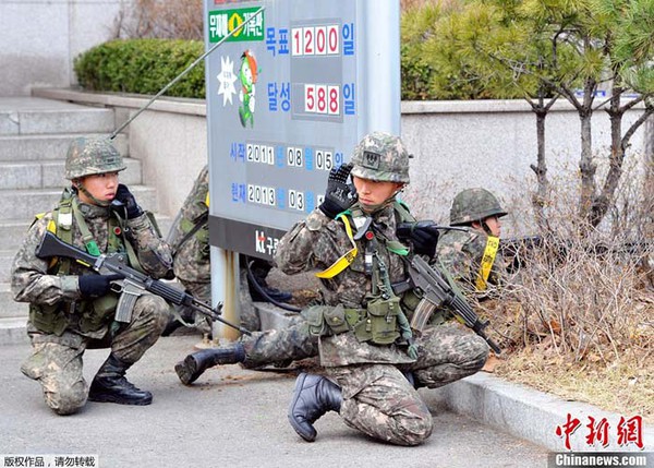 Động thái này của quân đội HQ càng khiến nhiều người quan ngại cho tình hình tại khu vực bán đảo Triều Tiên.
