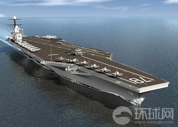 Theo thiết kế, tàu sân bay tương lai CVN-78 sẽ có chiều dài 338 m, rộng 80,8 m, tải trọng 100.000 tấn và sẽ mang được 70 trực thăng và máy bay không người lái (UAV) cùng các chiến đấu cơ tàng hình F-35C.