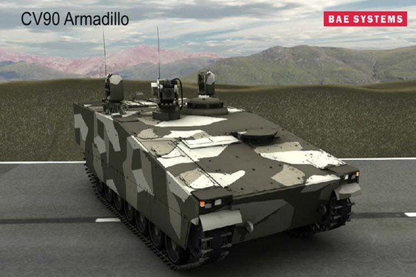 Cùng với đó, CV90 Armadillo còn được cải tiến nâng vận tốc tối đa lên tới trên 80 km/giờ với dự trữ hành trình của dòng xe chiến đấu này là 390 km.