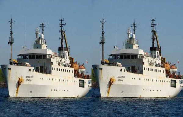 Tàu dài hơn 70m, ngang 15m, có lượng giãn nước 2.600 tấn, tốc độ 15,2 hải lý/giờ. Tàu có ba tầng, được thiết kế đặc biệt chuyên dụng với hệ thống phòng thí nghiệm cho các nghiên cứu về hóa sinh, sinh học, hóa học, vi sinh vật biển... nên được gọi là “viện nghiên cứu biển lưu động”.