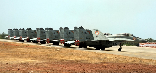 Phi đội "báo đen" MiG-29K đầu tiên của Hải quân Ấn Độ