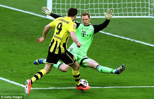 
	Neuer đã cứu thua rất nhiều lần cho Bayern