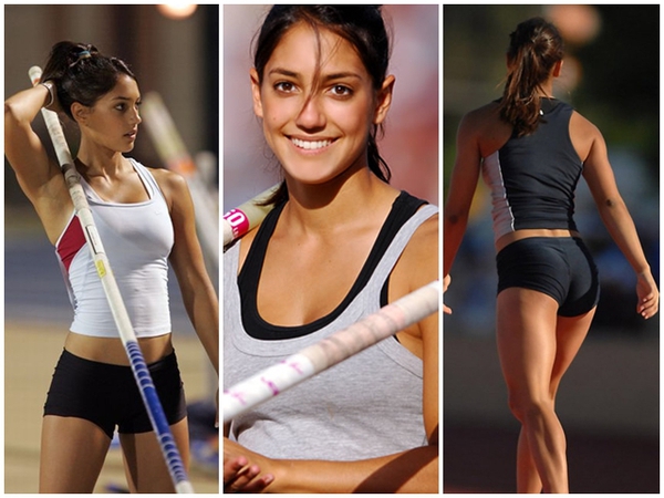 
	Allison Stokke gây sốt nhờ vẻ đẹp khỏe khoắn và trong sáng