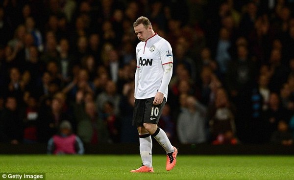 
	Rooney đang không được chơi đúng vị trí sở trường của mình