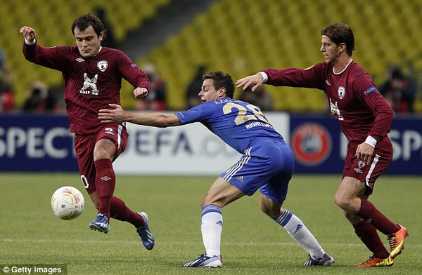 
	Rubin Kazan đã khiến Chelsea hoảng sợ trong hiệp 2