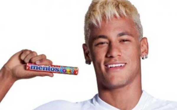 
	Neymar quảng cáo kẹo Mentos