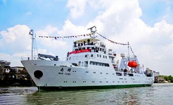 Tàu Nam Phong được Trung Quốc đóng xong năm 2010