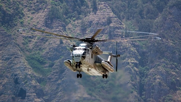 Trực thăng CH-53 của Mỹ. Ảnh: AFP