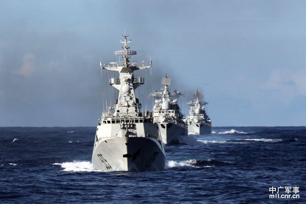 Động thái khoe khoang sức mạnh quân sự, đánh bóng hình ảnh trước giới truyền thông của hải quân Trung Quốc