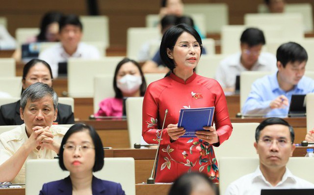 Đại biểu Trần Thị Nhị Hà, Giám đốc Sở Y tế Hà Nội. Ảnh: Như Ý Đại biểu Trần Thị Nhị Hà, Giám đốc Sở Y tế Hà Nội. Ảnh: Như Ý