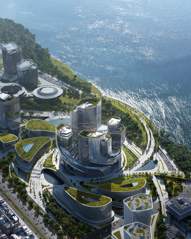 Cận cảnh "Vườn xoáy ốc" của Trung Quốc: Đệ nhất công trình to gấp đôi trụ sở Apple - Hùng vĩ choáng ngợp- Ảnh 2.