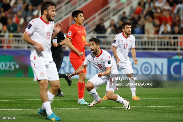 Gây thất vọng trước đối thủ đứng thấp hơn 27 bậc, tuyển Trung Quốc gặp khó tại vòng bảng Asian Cup- Ảnh 1.