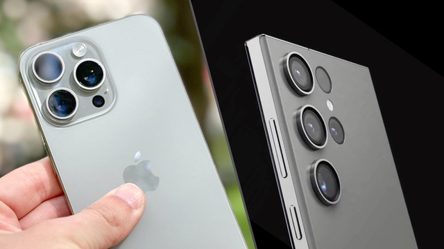 Đặt Apple iPhone 15 Pro Max và Samsung Galaxy S24 cạnh nhau, "dân chuyên" sẽ chọn flagship nào?- Ảnh 1.