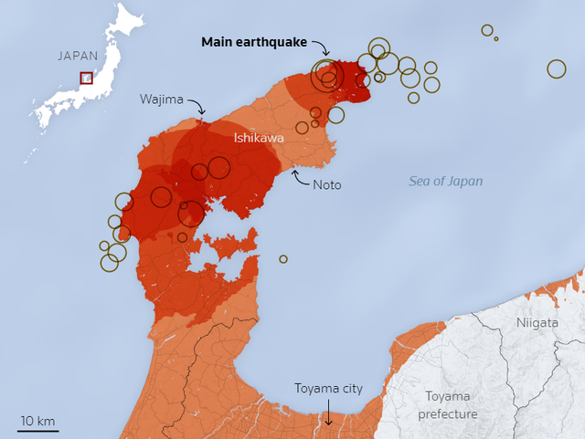 Tin động đất Nhật Bản mới nhất: Thủ đô Tokyo rung chuyển dù cách 300km- Ảnh 2.