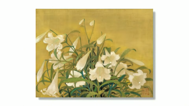 Tranh vẽ hoa của họa sĩ Việt được đấu giá hơn 6 tỷ ở nước ngoài, danh tính người "chốt" gây bất ngờ- Ảnh 2.
