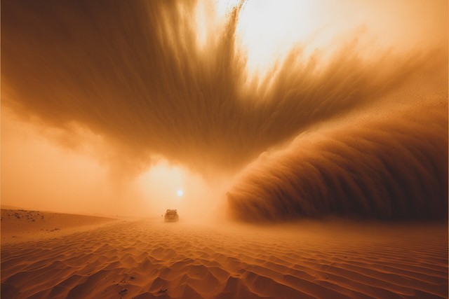"Quái vật ăn cát" của Trung Quốc nuốt chửng 40 mẫu sa mạc một ngày, được ví như cỗ máy in tiền khổng lồ- Ảnh 1.