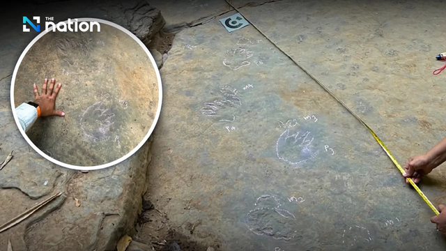 Phát hiện chấn động: Tìm thấy dấu chân khủng long hơn 225 triệu năm tuổi ở Thái Lan- Ảnh 2.