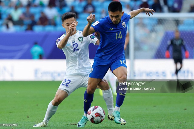 KẾT THÚC Thái Lan 1-2 Uzbekistan: Đông Nam Á mất hết đại diện ở VCK Asian Cup 2023- Ảnh 4.