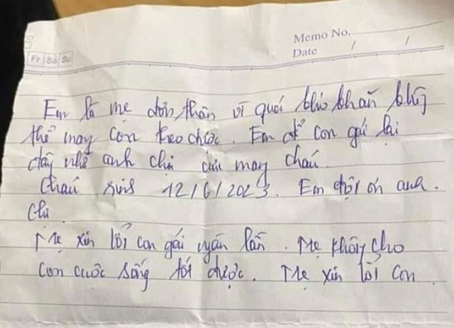 Chính quyền phát thông báo tìm người thân của bé gái hơn 1 tuổi đứng khóc nức nở vì bị bỏ rơi - Ảnh 2.