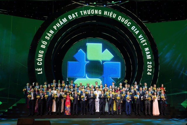 Coteccons được vinh danh "Thương hiệu Quốc gia Việt Nam năm 2024" - Ảnh 1.