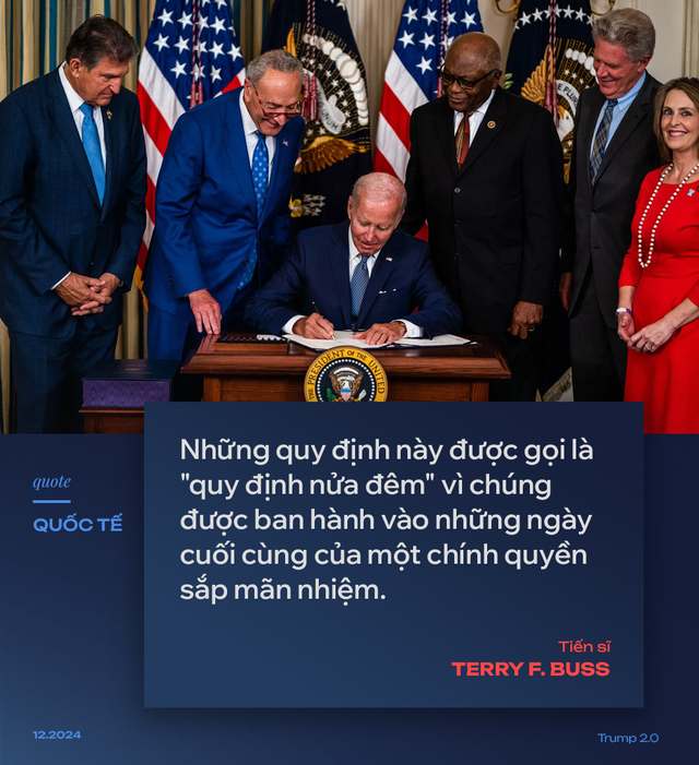 Quà chia tay ông Biden dành cho ông Trump: Những quy định "nửa đêm" và ví von nước Mỹ nên trở thành Úc - Ảnh 3.