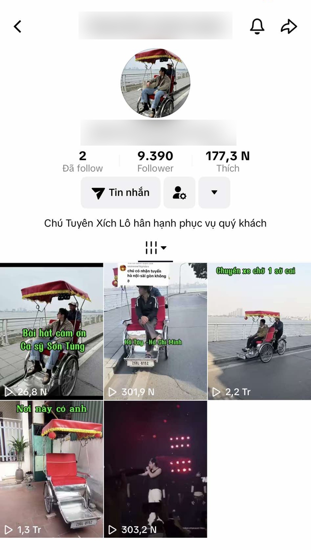 Người đạp xích lô chở Sơn Tùng M-TP “đổi đời”, tiết lộ mức giá nếu fan muốn trải nghiệm giống thần tượng - Ảnh 3.