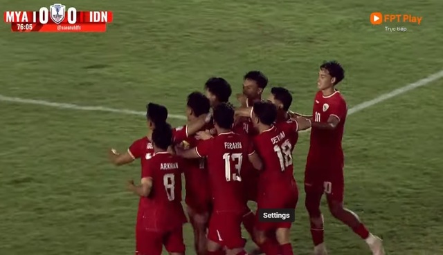 TRỰC TIẾP Myanmar 0-0 Indonesia: Indonesia liên tục thoát thua, thế trận căng như dây đàn - Ảnh 1.