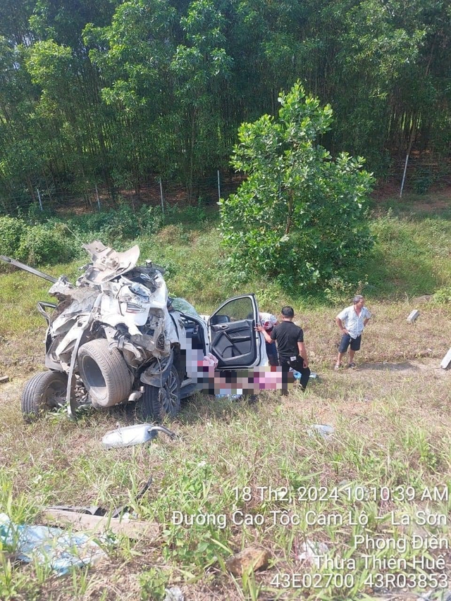 Vụ tai nạn trên cao tốc Cam Lộ - La Sơn khiến 3 mẹ con tử vong: Khởi tố tài xế vượt ẩu- Ảnh 1.
