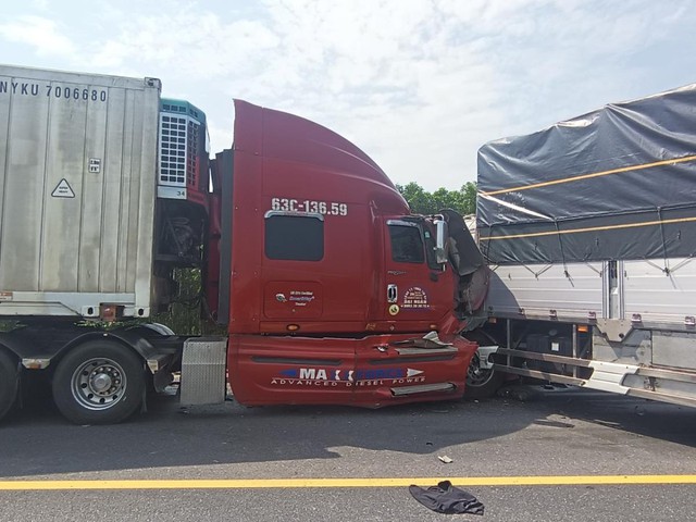Từ vụ tai nạn 3 mẹ con tử vong, nhiều tài xế nói hãi hùng khi đi trên cao tốc Cam Lộ - La Sơn- Ảnh 2.