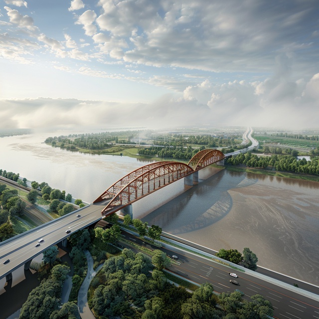 Lần đầu tiên Hà Nội đồng loạt xây dựng 4 cây cầu trị giá hơn 26.000 tỷ trong một năm- Ảnh 2.