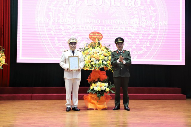 Bổ nhiệm Trưởng phòng Cảnh sát Kinh tế giữ chức Phó Giám đốc Công an tỉnh Bắc Giang- Ảnh 1.