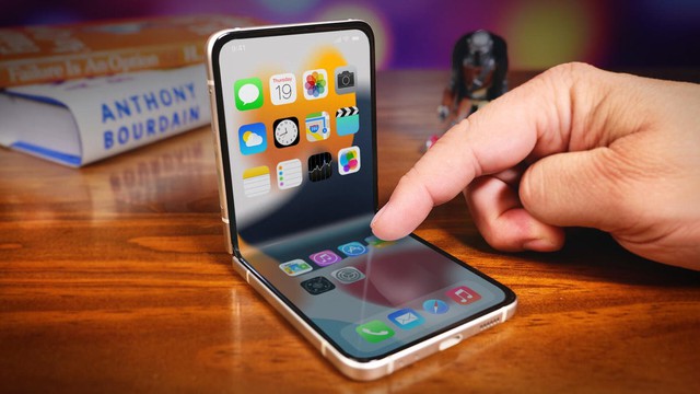 Apple đang thai nghén tận 2 mẫu iPhone gập: Thiết kế 