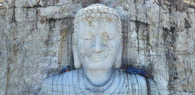 Bức tượng Phật trên vách núi của Việt Nam: Vì sao vượt Lạc Sơn Đại Phật để phá kỷ lục thế giới?- Ảnh 4.