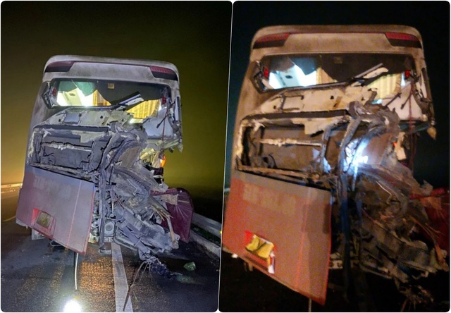 Danh tính nạn nhân vụ tai nạn mới trên cao tốc Cam Lộ - La Sơn: Tất cả đều quê Nghệ An- Ảnh 1.
