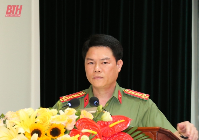 Phó GĐ Công an tỉnh Thanh Hoá giữ chức Giám đốc Công an tỉnh Nam Định- Ảnh 1.