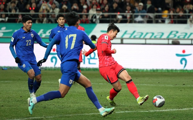 TRỰC TIẾP Thái Lan 0-1 Hàn Quốc: 