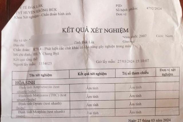 Vụ 2 học sinh bị cho thôi học dù âm tính ma túy: Hiệu trưởng nói sẽ rút kinh nghiệm- Ảnh 1.