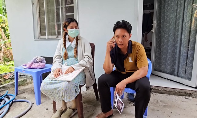 Cô gái Thái Lan ôm bụng bầu bán bánh tráng ở Phú Quốc bất ngờ nhận tin buồn, nhiều người xót xa- Ảnh 2.