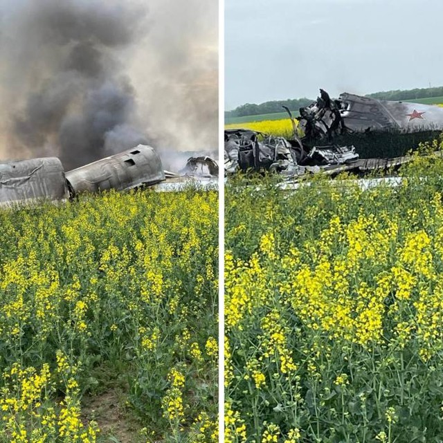 Máy bay ném bom Tu-22M3 Nga rơi ngay khi vừa tấn công Ukraine: Phi công mất tích- Ảnh 1.