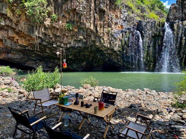 Phát hiện thác nước hùng vĩ như trên phim ở tỉnh miền Trung, rất gần điểm du lịch nổi tiếng mùa hè- Ảnh 8.