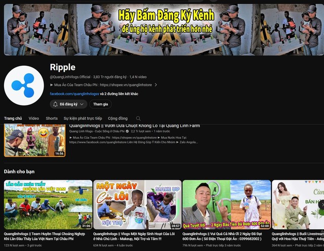 Hết Độ Mixi lại tới lượt Quang Linh Vlog thảng thốt vì bị  hack kênh Youtube, chuyện gì thế này? - Ảnh 1.