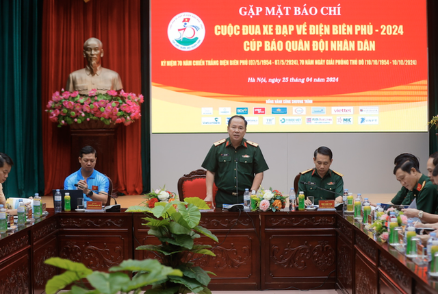 70 VĐV tranh tài tại Cuộc đua xe đạp về Điện Biên Phủ năm 2024- Ảnh 2.